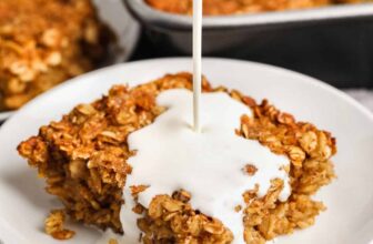 Brown Sugar Baked Oatmeal {Made From Scratch!}